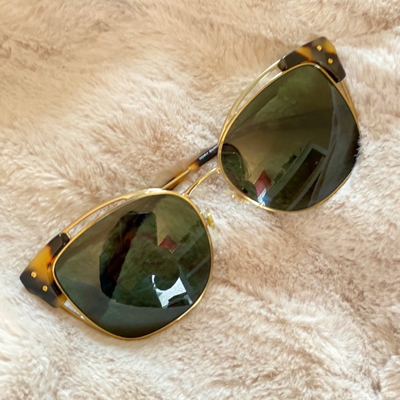 tory burch open wire sunglasses